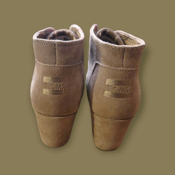 Womens suede bootie - Picture 3 of 5